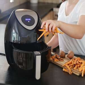 Ivation Electric Air Fryer With Digital LED Touch Display Featuring 7 Cooking PR deal in America